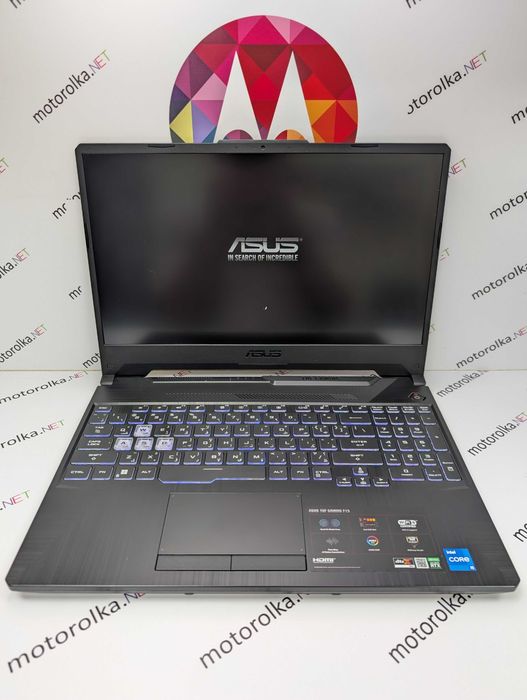 Asus TUF F15 FX506H 15,6" FHD 144Hz/i7-11400H/16GB RAM/512GB SSD/RTX 3050 4GB Motorolkanet