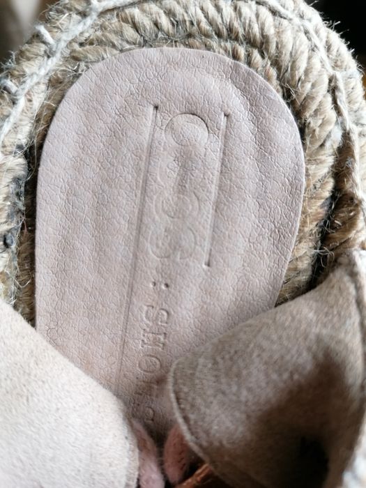 Espadryle sandały wiązane ASOS