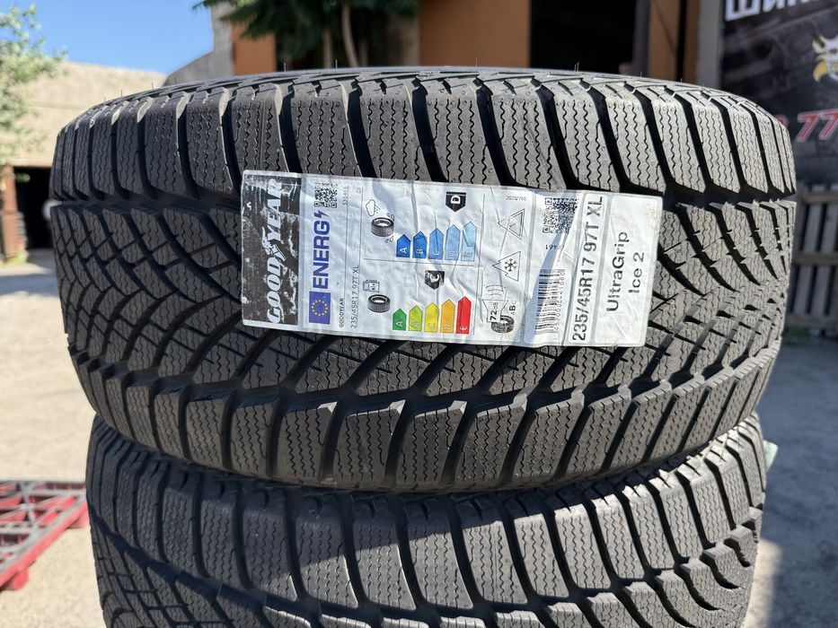 235/45 r17 Goodyear UltraGrip Ice 2 26 год НОВАЯ