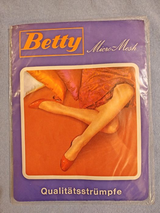 Pończochy nylonowe do pasa Retro Vintage