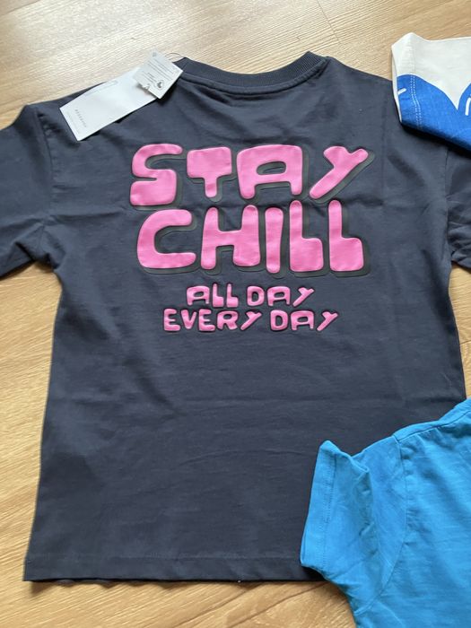 3 t-shirty r. 122/128