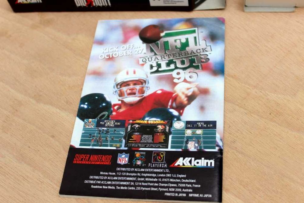 Baseball Frank Thomas Big Hurt SNES PAL