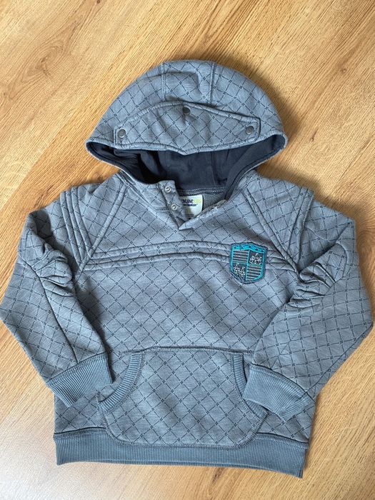 OshKosh bluza z kapturemt gruba kangurka z kiedseniami carters