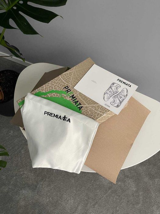 Premiata Stevend White Green Grey Beige Man