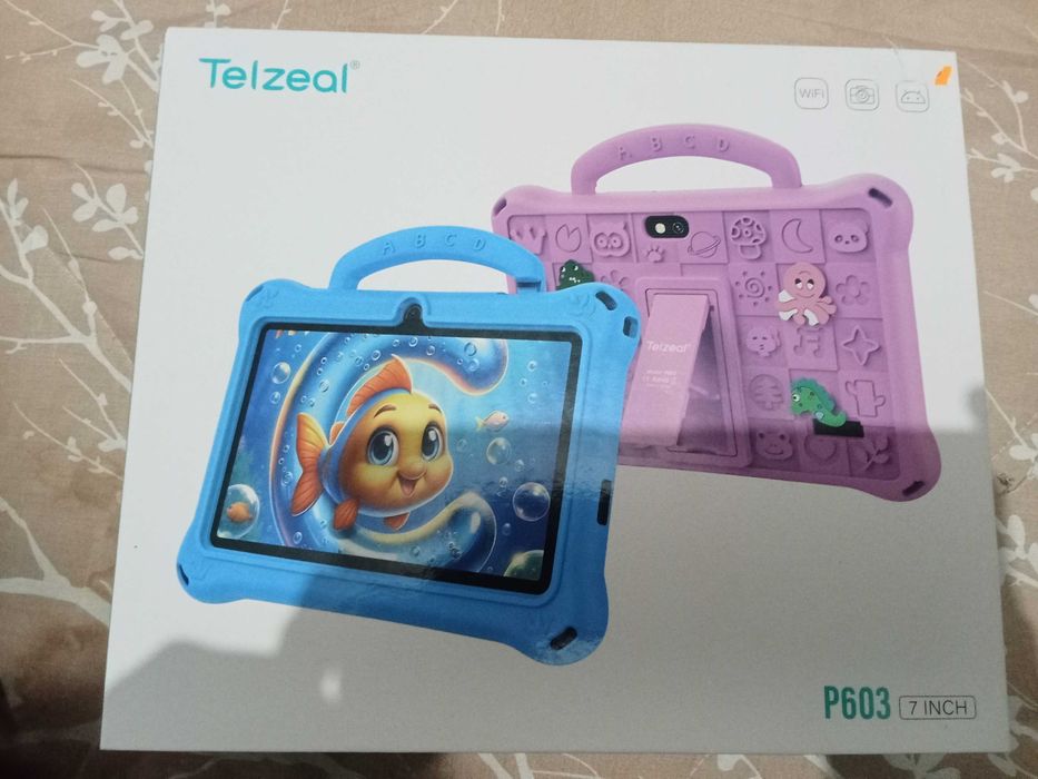 Tablet de criança avariado