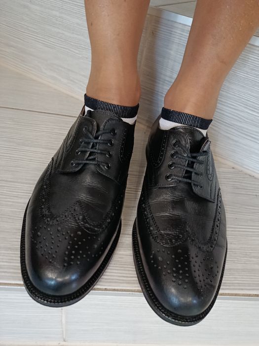 Buty męskie skórzane wizytowe Bio Gerbung  41-42