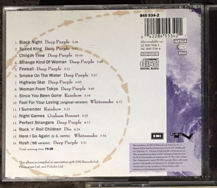 Purple Rainbows CD