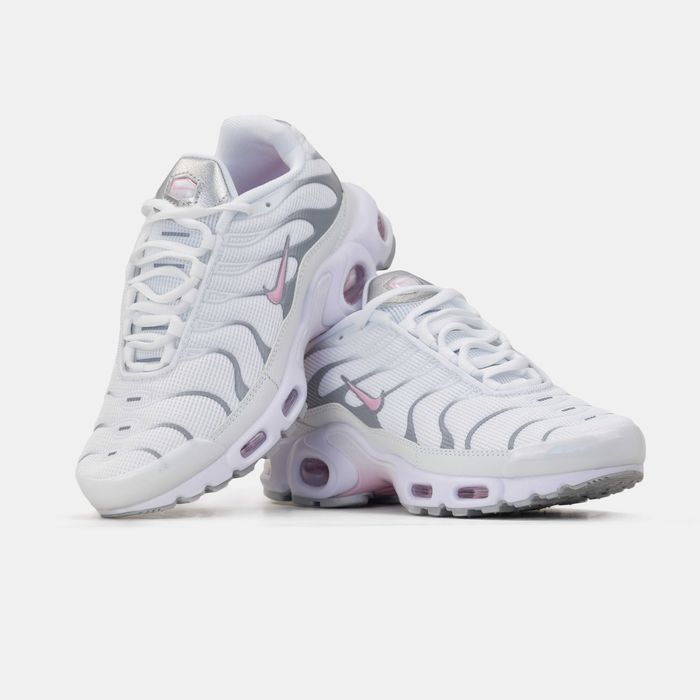 Женские кроссовки Nike Air Max TN Plus White Grey Pink