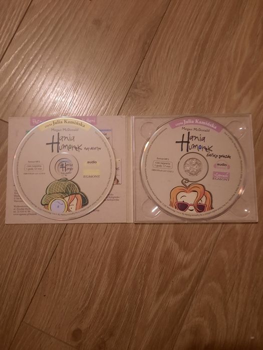 2 audiobooki z serii Hania Humorek