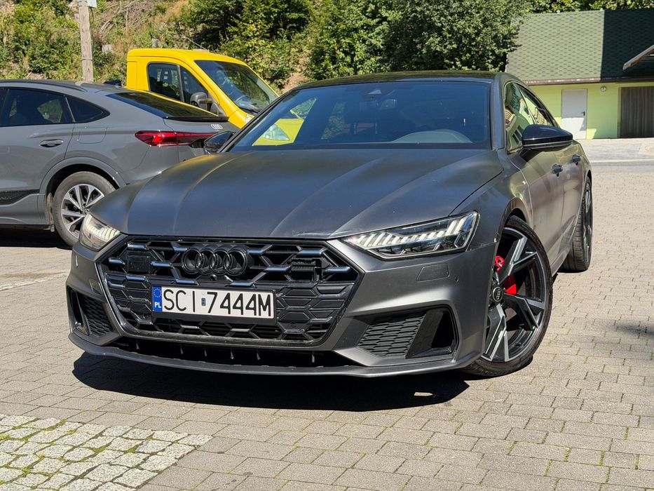Audi A7 Sportback Pełny S-line kupiony w Polskim Salonie FV 23% przebieg 34 tyś