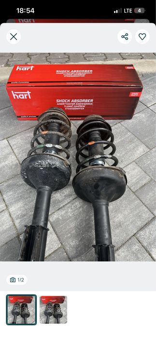 Amortyzatory reno thalia użyte 2 tygodnie gratis sprężyny