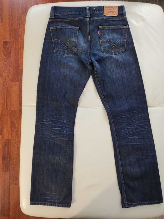 Spodnie jeansowe marki Levis 506 używane, męskie  W33 L34,