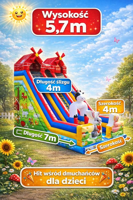 Dmuchańce na wynajem