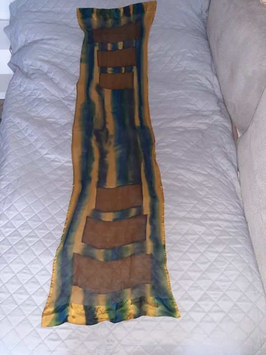 Cieńki szal vintage