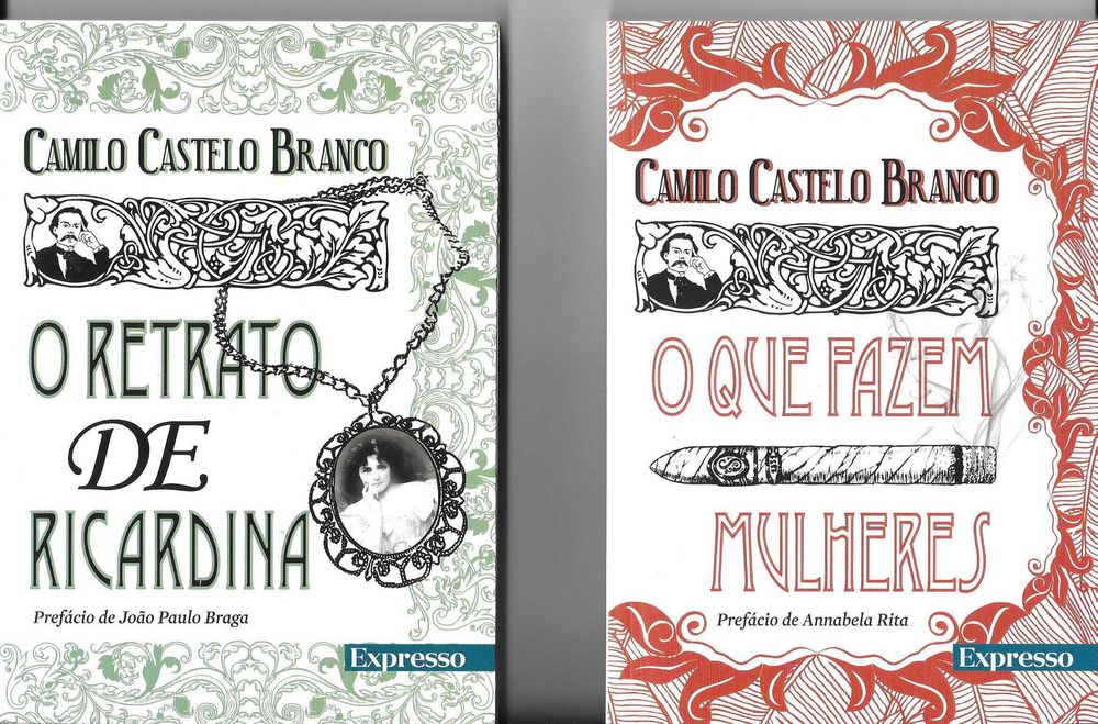 Camilo Castelo Branco 8 livros bolso com caixa arquivadora