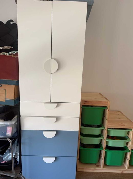 Roupeiro criança Ikea - SMÅSTAD / PLATSA