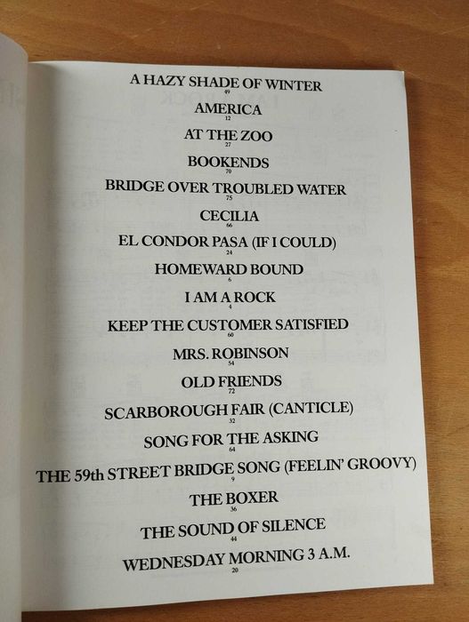 Partituras The Simon And Garfunkel Collection