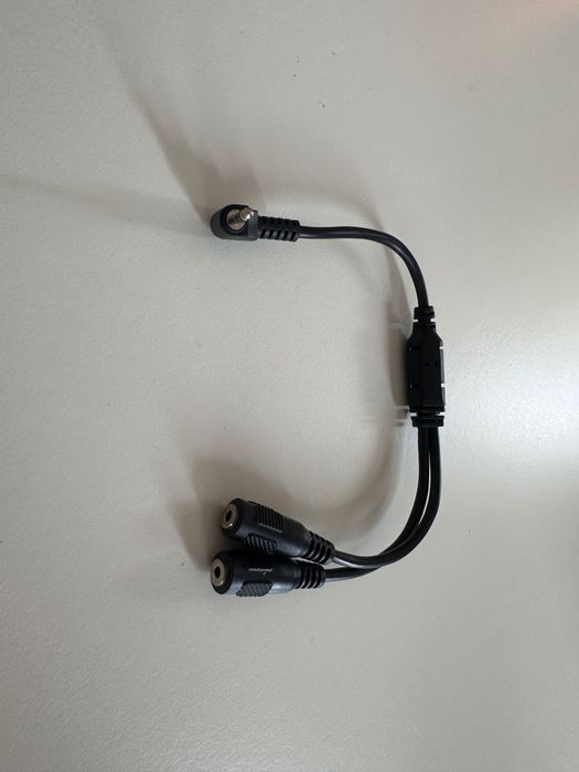 Cabo Separador de Áudio Jack 3.5mm (Audio Splitter) com Filtro