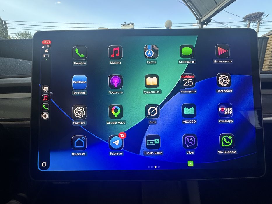 Carplay для Tesla