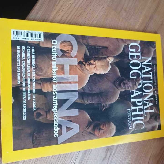 vendo lote de 4 revistas National Geographic