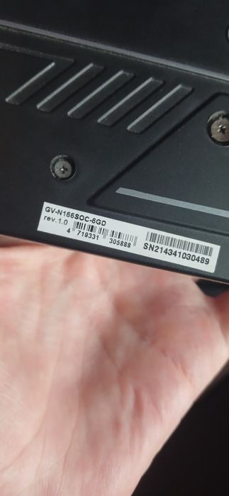 Gigabyte 1660 super.