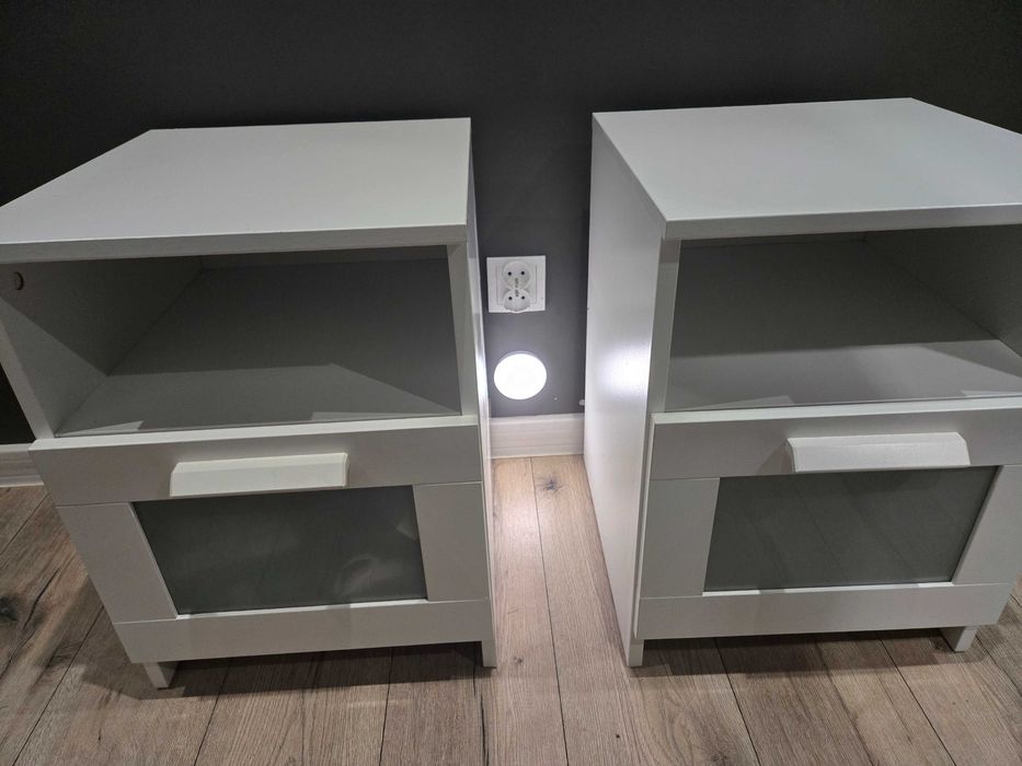 Szafki nocne, komoda, ikea brimnes