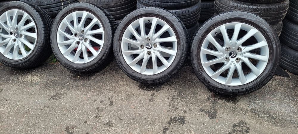 Oryginalne felgi Citroen 17  4x108 z oponami polecam