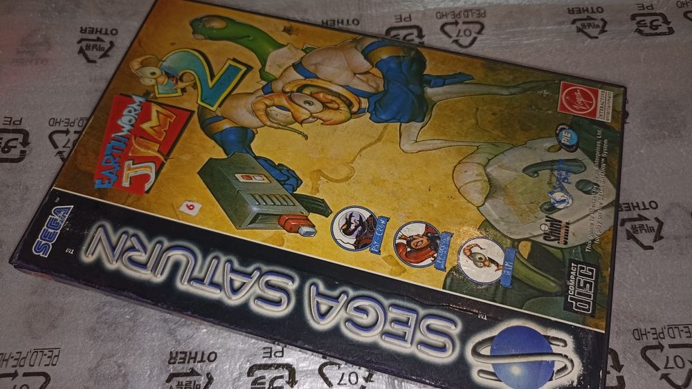Earthworm Jim 2 Sur Sega Saturn – Jeu Complet En Très Bon état