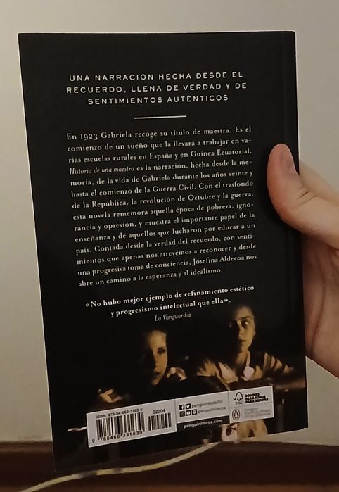 Livro Historia de una maestra