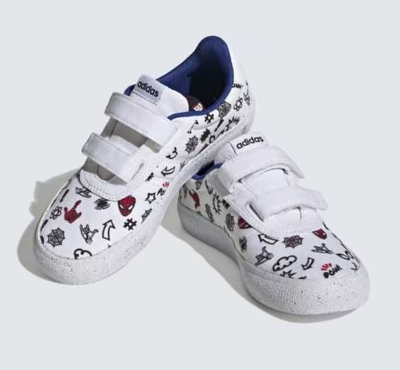 Sapatilhas Criança adidas x Marvel VULCRAID3R Spider-Man 34