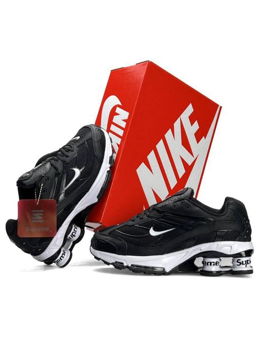 АКЦІЯ! Nike x Supreme Shox Ride 2 SP Black White | 41 42 43 44 45