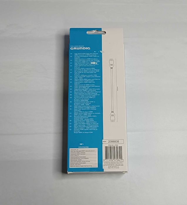 GRUNDIG kabel do ładowania USB do micro USB 1 m