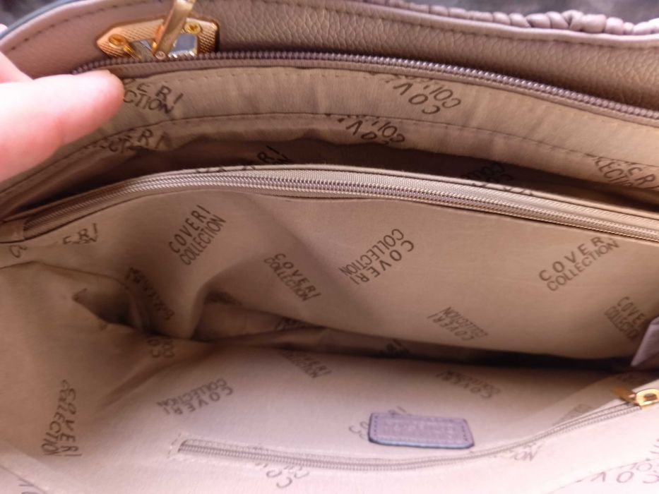 сумка женская, цвет - темно-бежевый