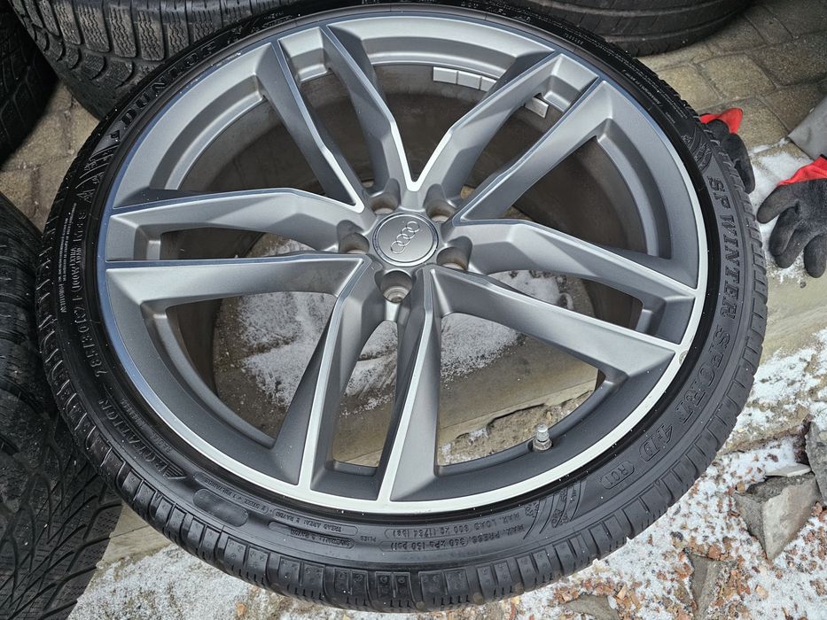 Koła 21" Zimowe Audi RS6 RS7 A8 oryginał 295/30/21 Czujniki