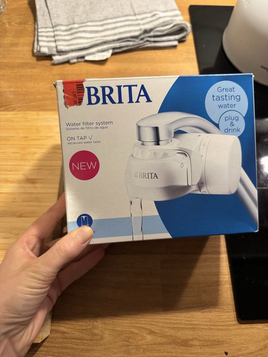 Nowy filtr nakranowy BRITA On Tap V – rozpakowany