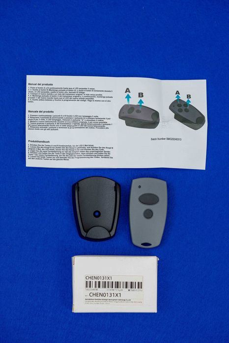 Comando de garagem Marantec 868Mhz
Novo na embalagem
Inclui bateria.