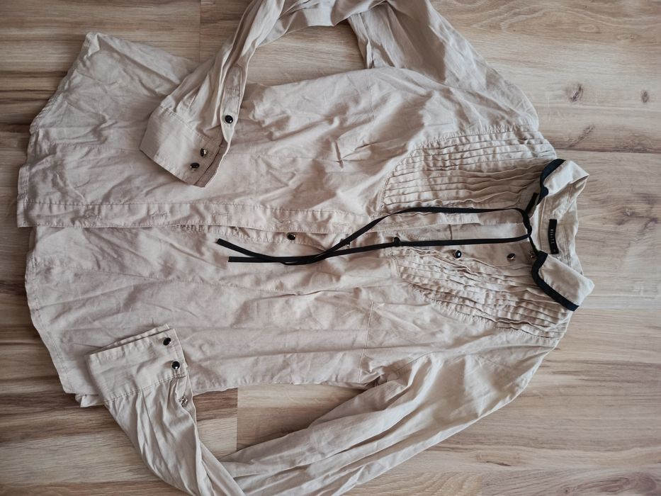 Beżowa koszula damska Mohito XS