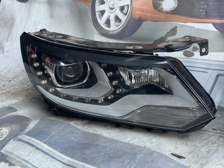 Фара Tiguan фари xenon тігуан тигуан лед led bi xenon