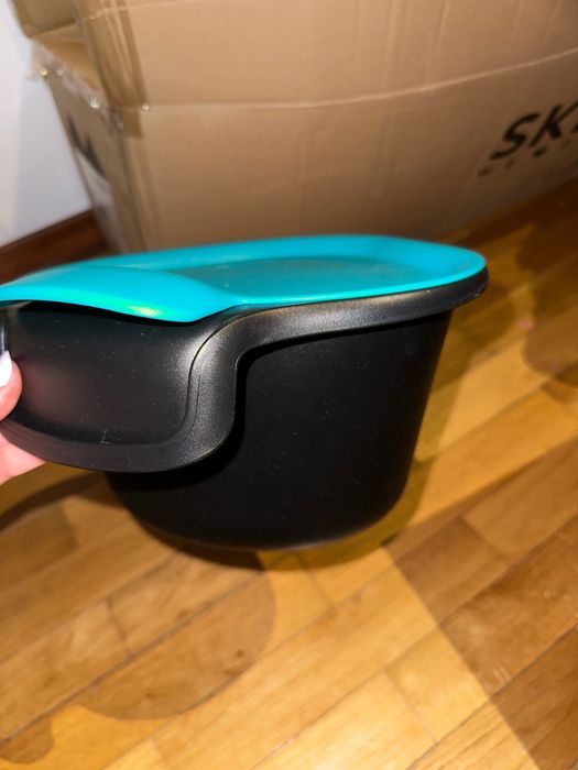 Tulha de alhos da Tupperware + Tudo em um