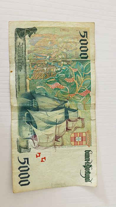 Notas antigas de Escudos