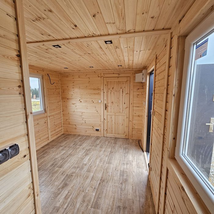 Domek drewniany całoroczny Szybkie terminy