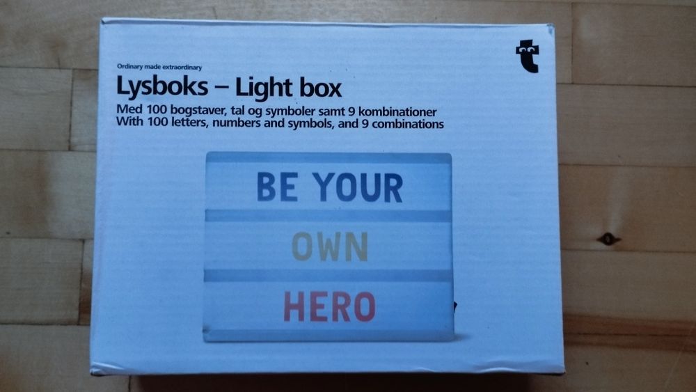 Light box Tiger 20 x 15