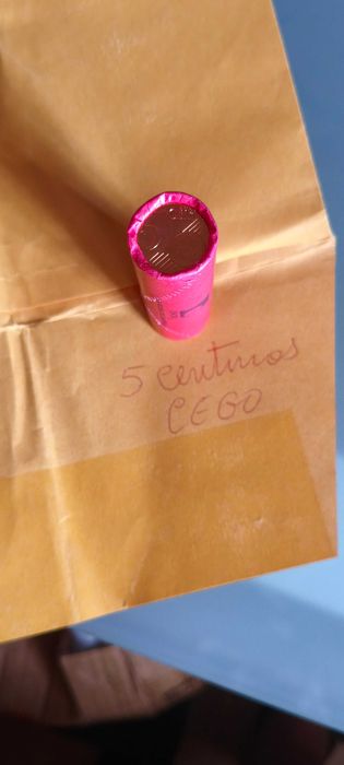 Moedas em  rolos  e sacos portugal