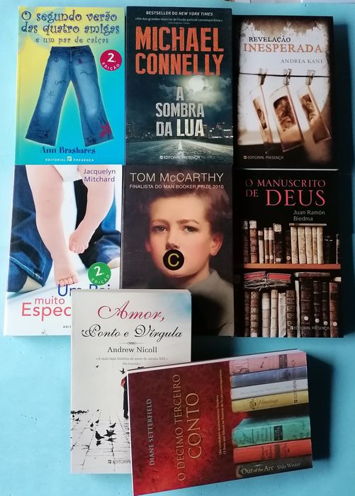 Livros NOVOS a estrear -Desde 3,90€-Portes grátis na compra de 3
