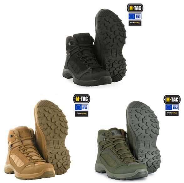 M-TAC черевики тактичні демісезонні Olive, Coyote, Black. MADE In EU!