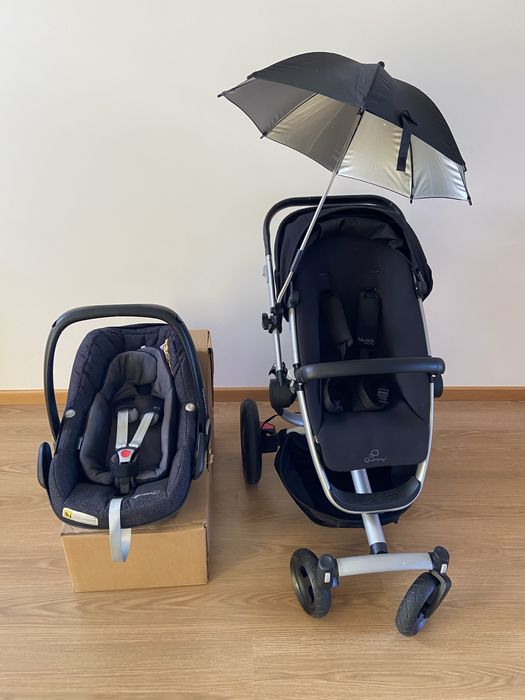 Carrinho bebe  + ovo (cadeira auto) + isofix para o carro