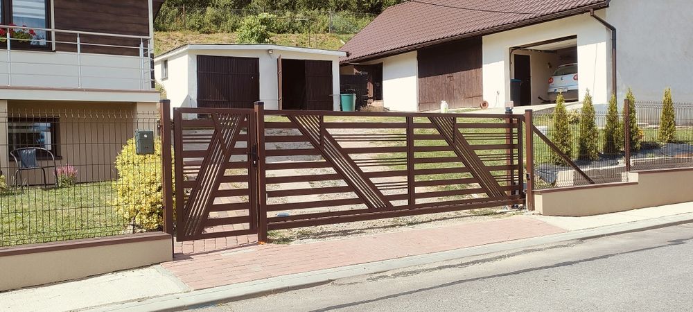 Brama przesuwna nowoczesna nr.5