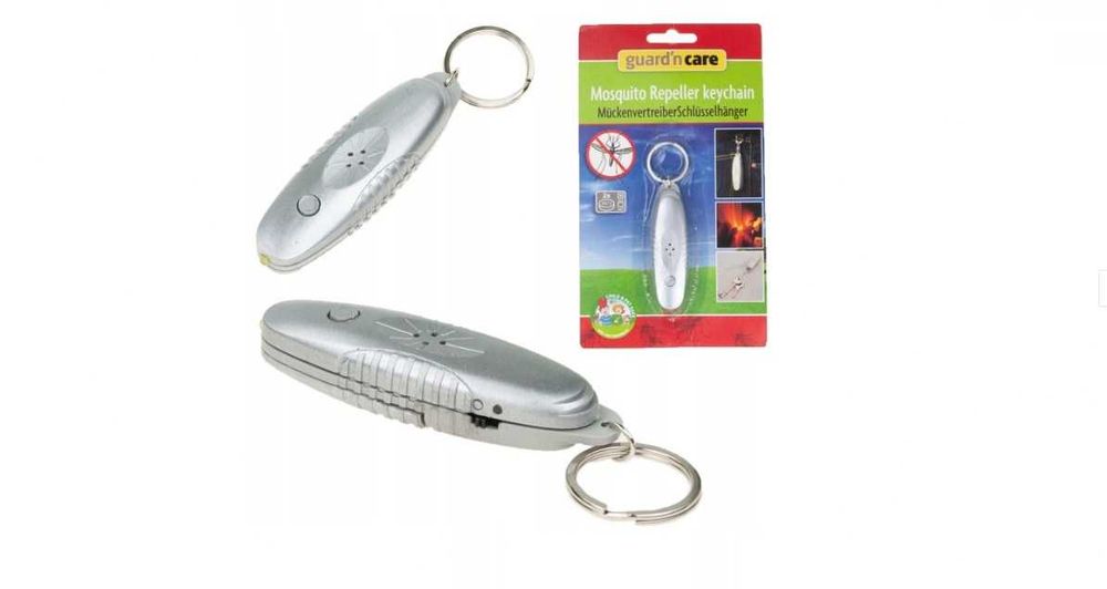 Brelok Do Kluczy Odstraszacz Komarów Owadów Lampka LED Breloczek Przen
