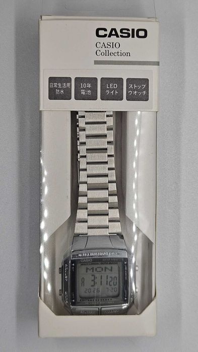 Retro zegarek CASIO DB-360-1AJH DataBank