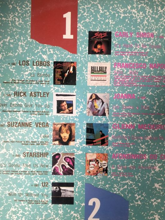 Disco de vinil LP duplo Hit Parade